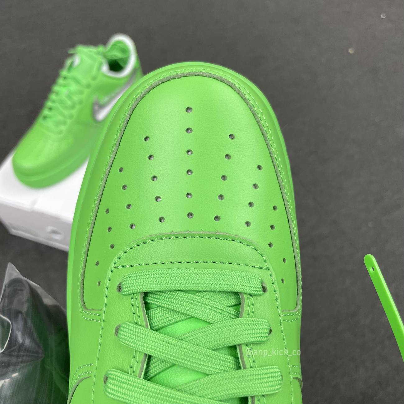 Off White Nike Air Force 1 Low Light Green (4) - newkick.org